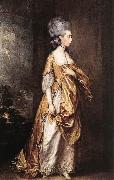 GAINSBOROUGH, Thomas Mrs Grace Dalrymple Elliot xdg Spain oil painting artist
